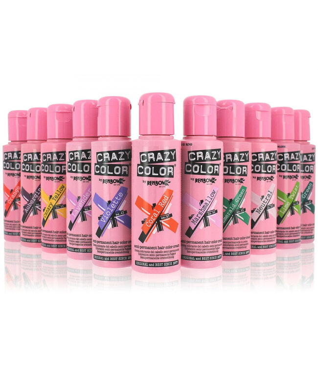 CRAZY COLOR SEMI PERMANENT HAIR COLOR CREAM