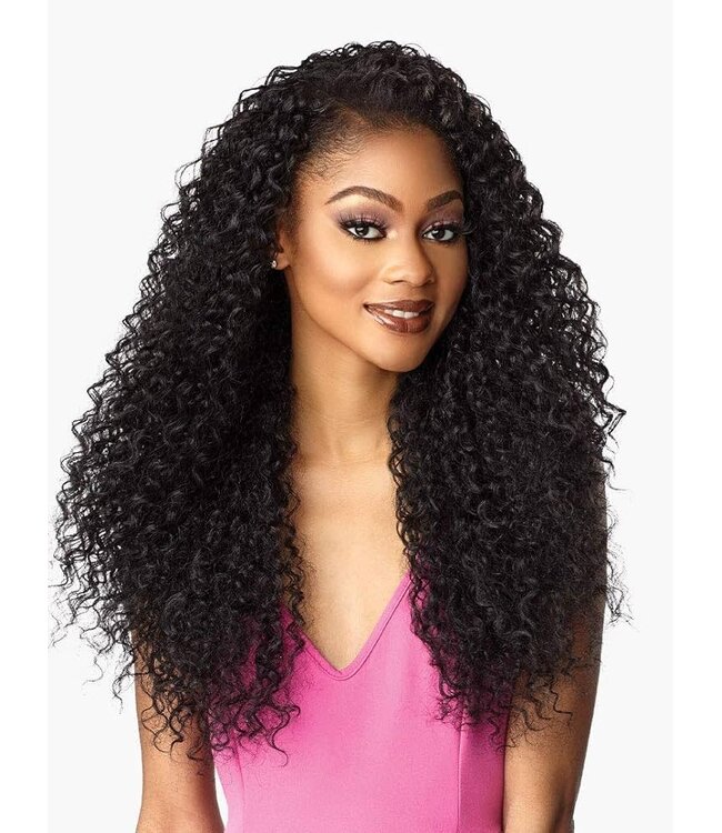 #4  KINKY CURLY  HALF WIG