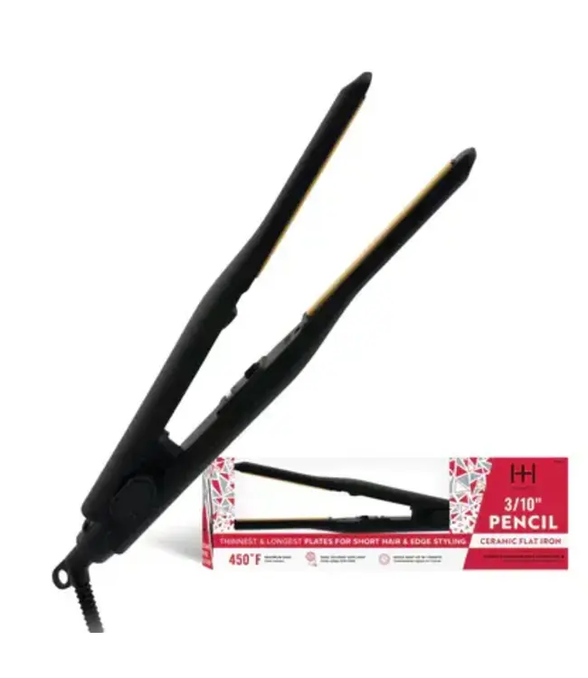 SAREBYS BEAUTY SUPPLY CERAMIC FLAT IRON HOT&HOTTER 2/10"