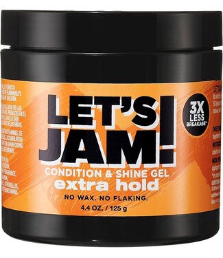 LETS JAM SHINE & EXTRA HOLD GEL 4.4 OZ