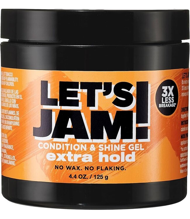LETS JAM SHINE & EXTRA HOLD GEL 4.4 OZ