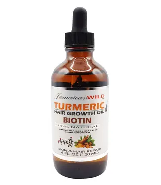 JAMAICAN WILD TUMERIC BIOTIN HAIR GROWTH OIL