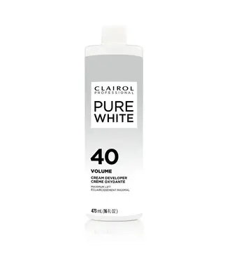 CLAIROL CLAIROL PURE WHITE  CRM 40V 16OZ