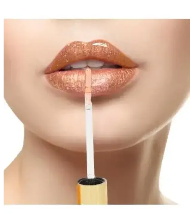 HER MINE GOLD LIP GLOSS W/VITAMIN E 1pc