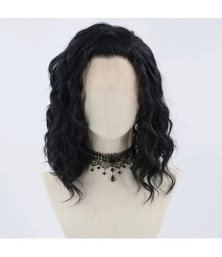 SAREBYS BEAUTY SUPPLY SYNTHETIC SHORT LACE FRONT WIG 1B