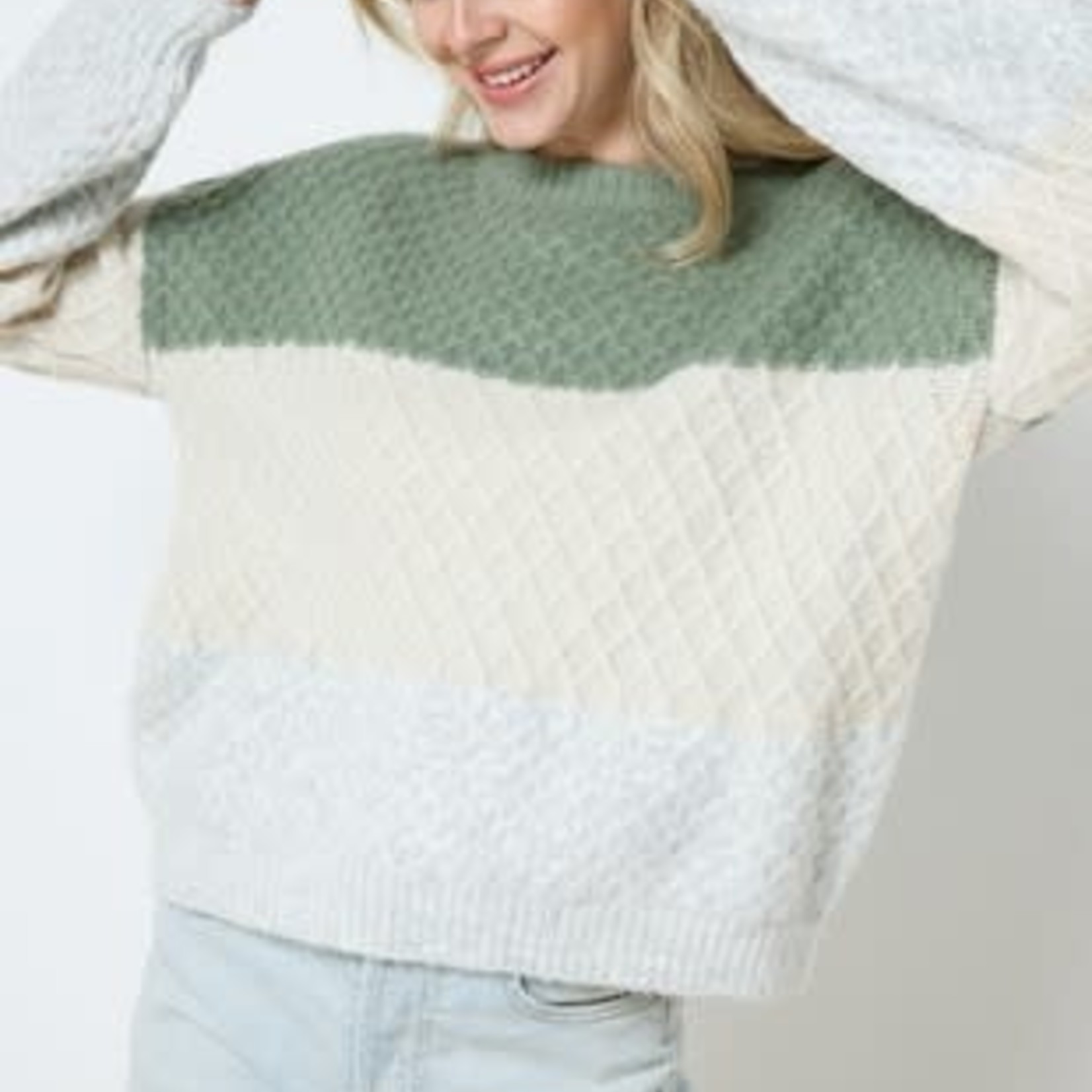 In the Beginning Sage Duo Sweater