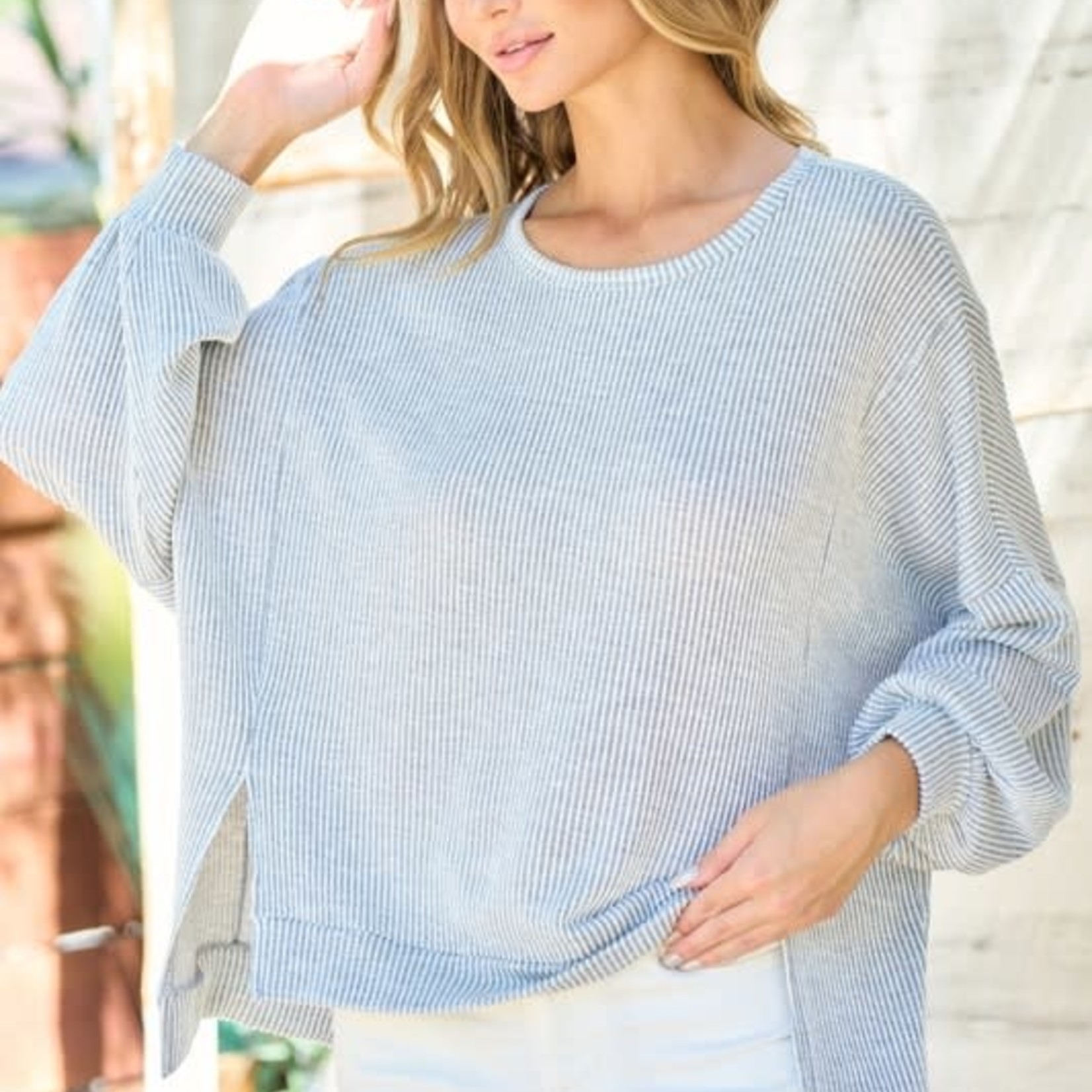 Hailey and Co. Easy Like Sunday Mornings Top