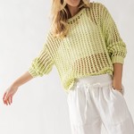 Trend Notes Carrie Crochet Knit Top