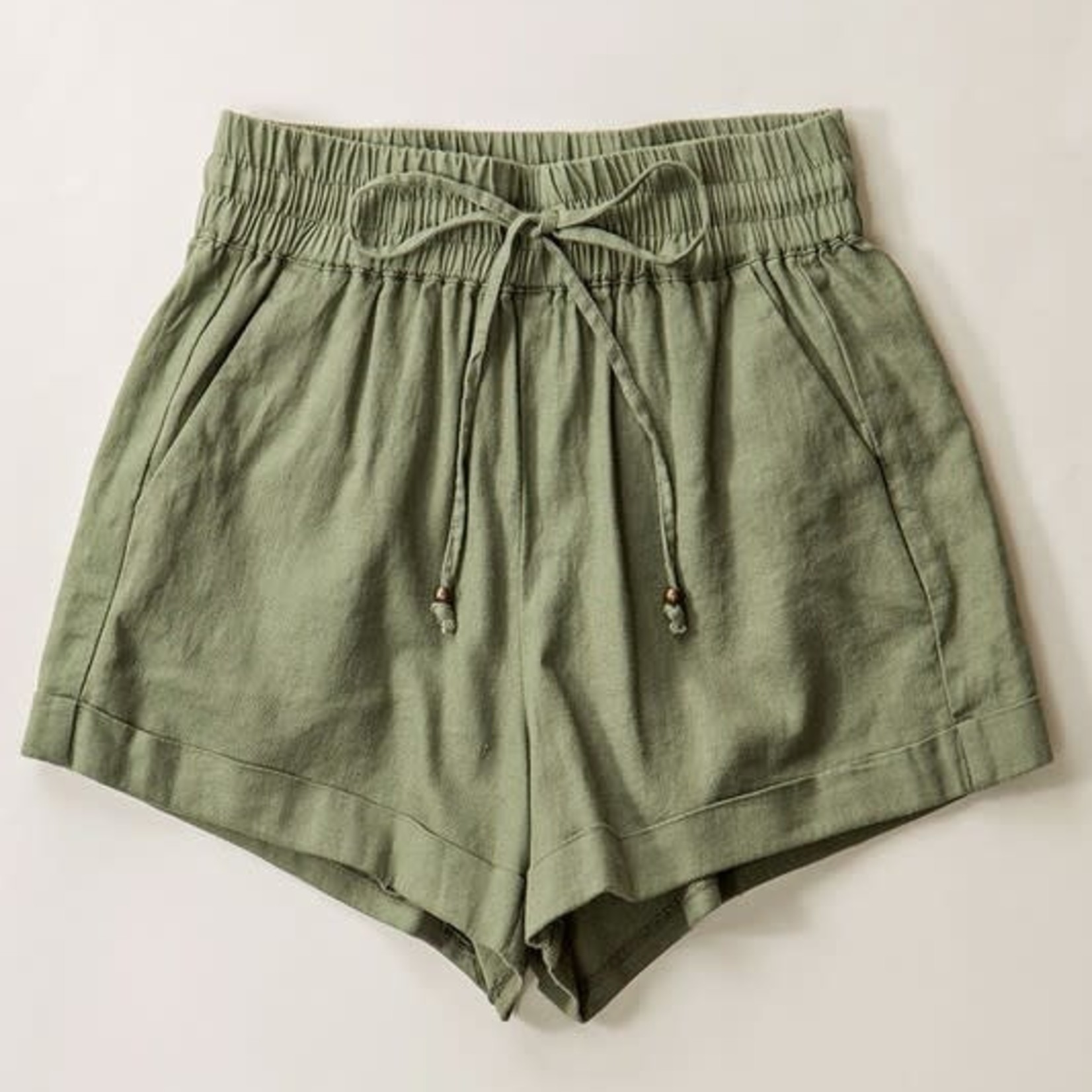 Perfectly Casual Linen Shorts