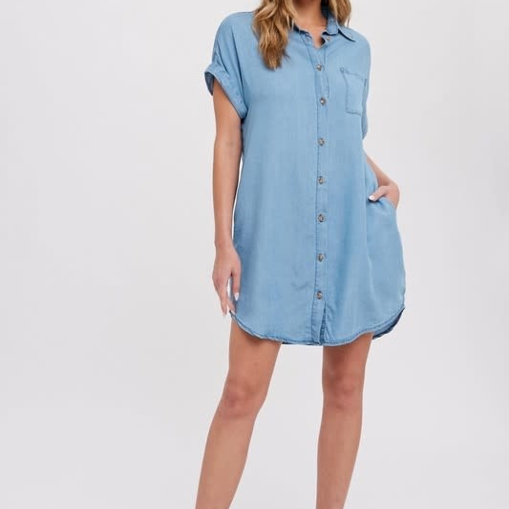 Bluivy Rebel Button Up Shirt Dress