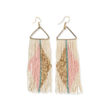 Ink and Alloy Erica Split Diamond Fringe Earrings