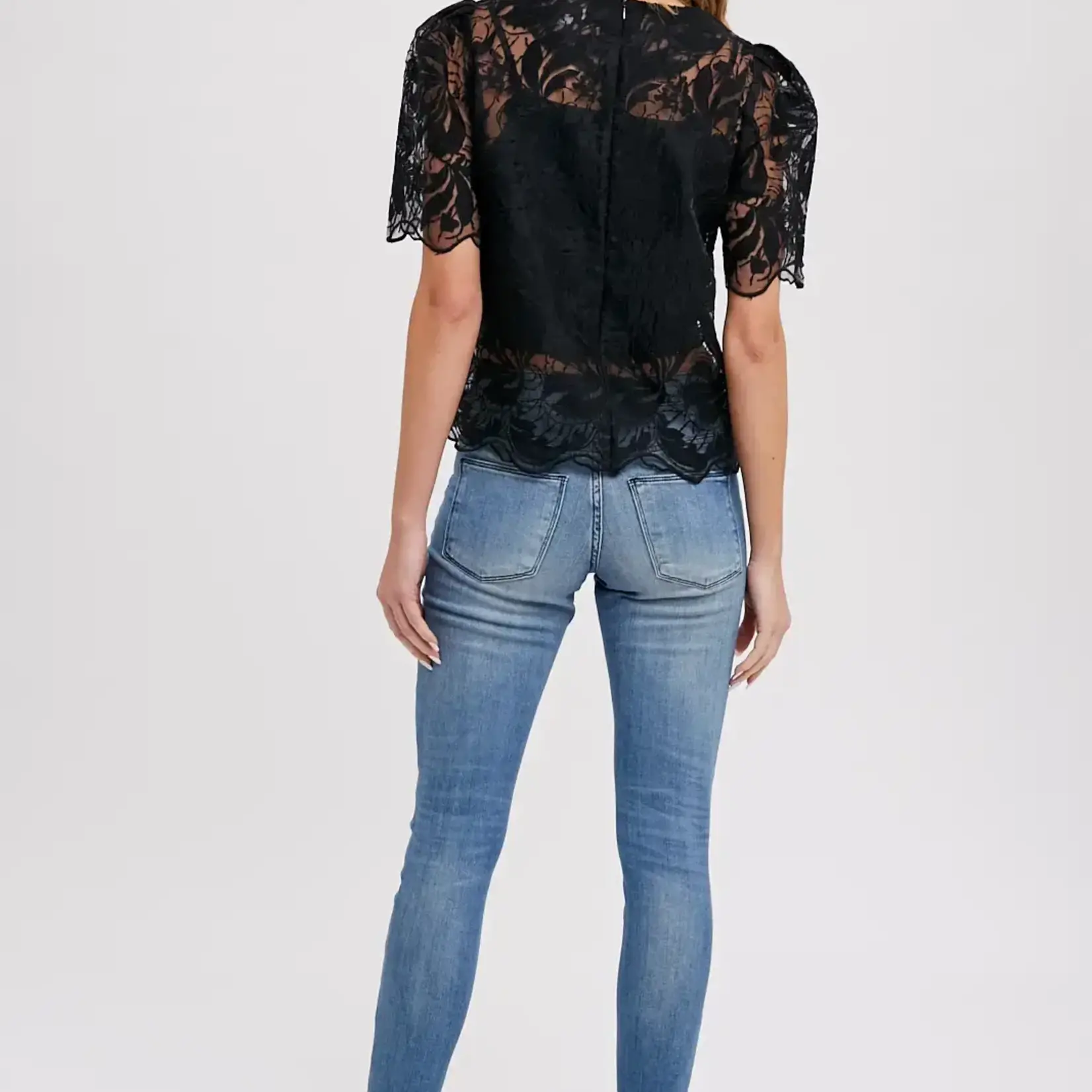 Bluivy Jori Embroidered Lace Blouse