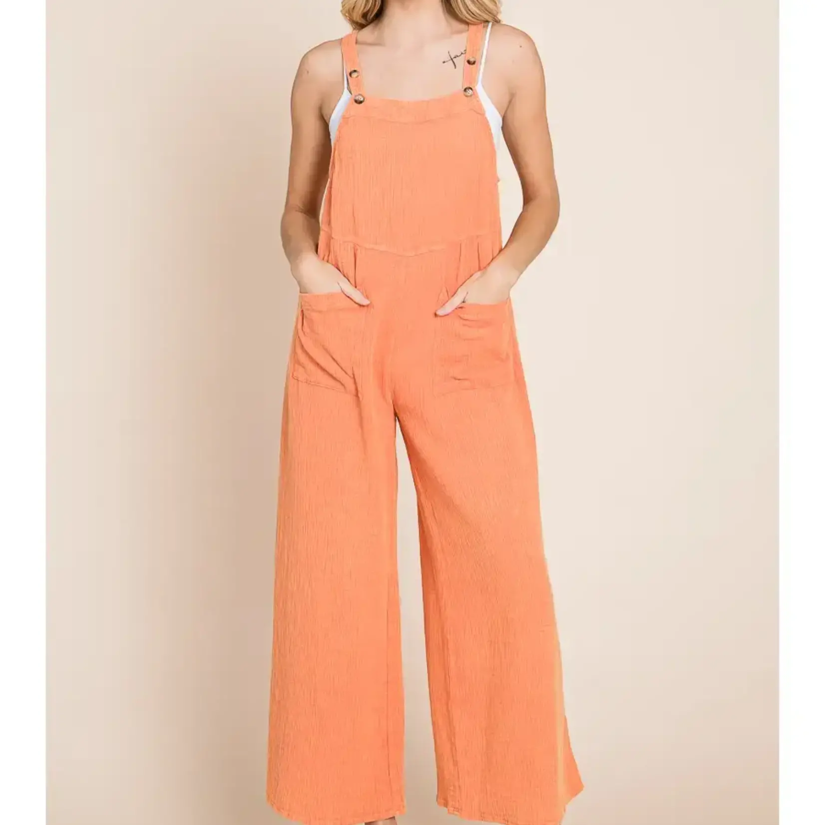 Heyson Poppy Gauze Overalls