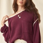 Promesa Brittney Exposed Seam Sweater