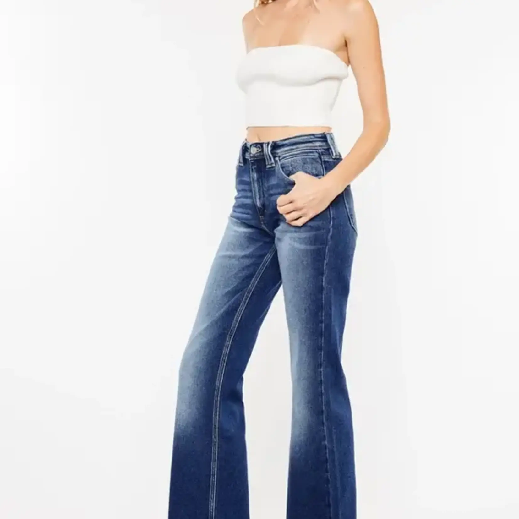 Kancan High Rise Holly Flare Jeans (KC9289M)
