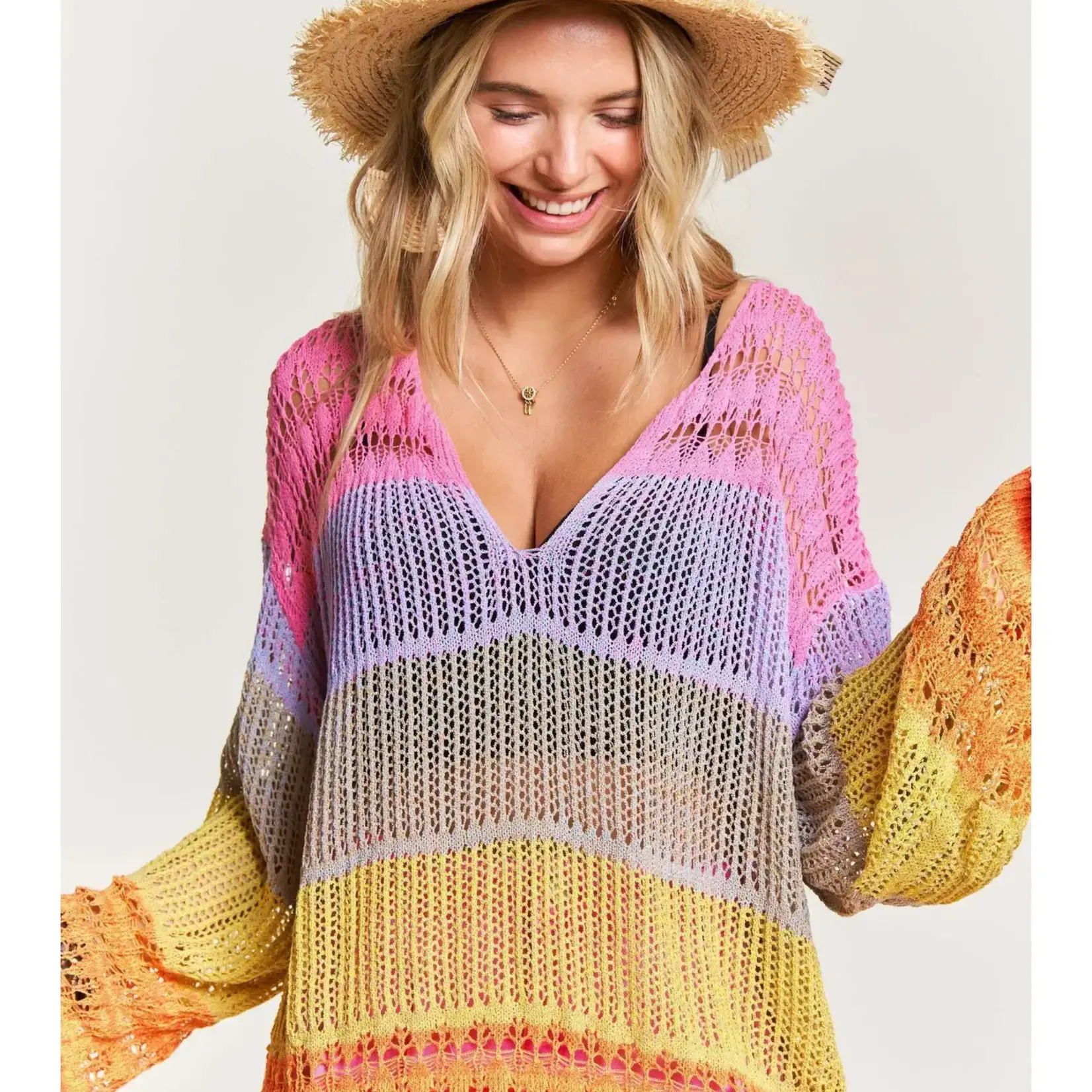 Madelyn Jesibelle Crochet Tunic