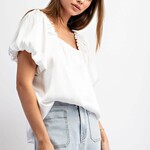 eesome Aurelia Square Neck Top