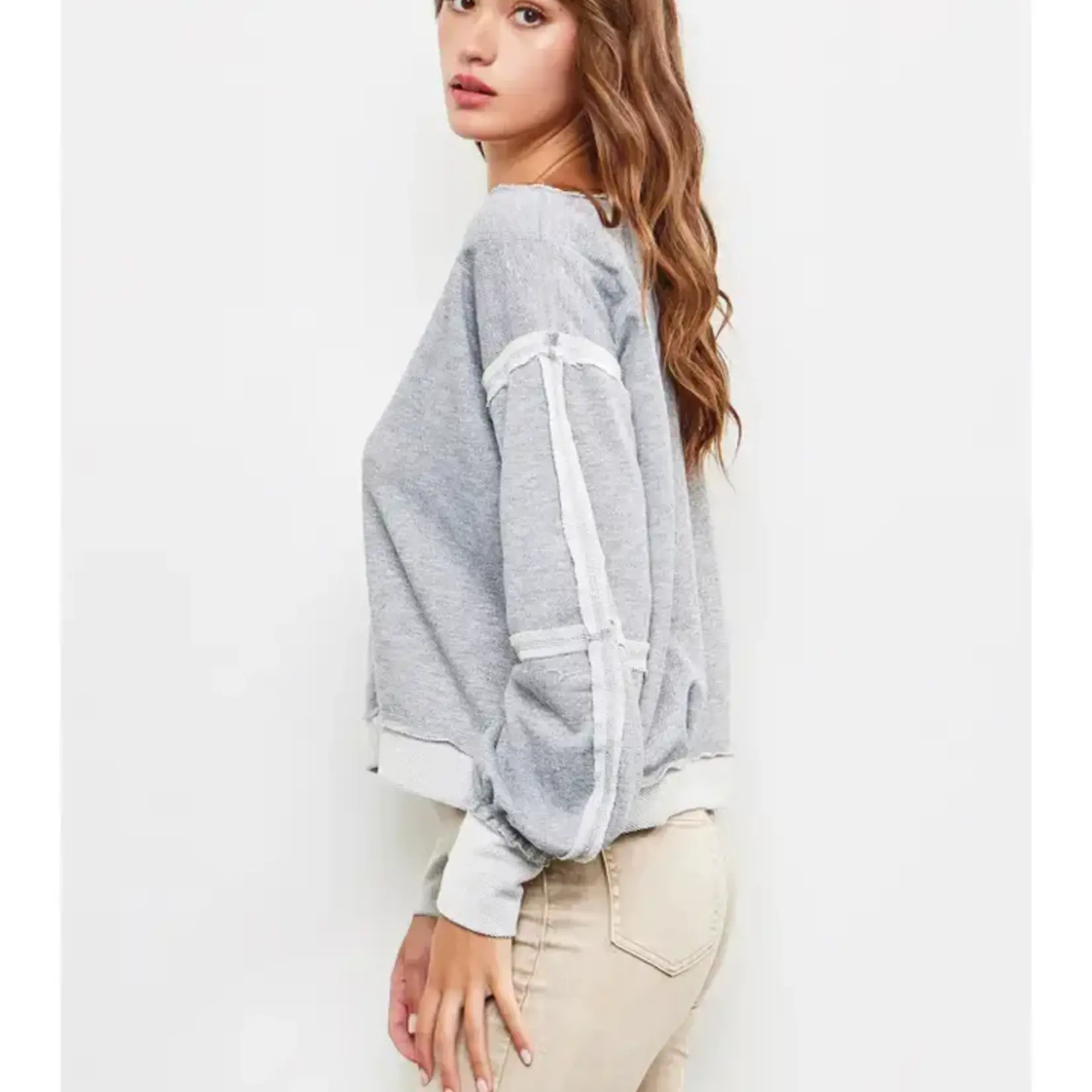 Skye Rough Edge Top Simply Daisy Boutique