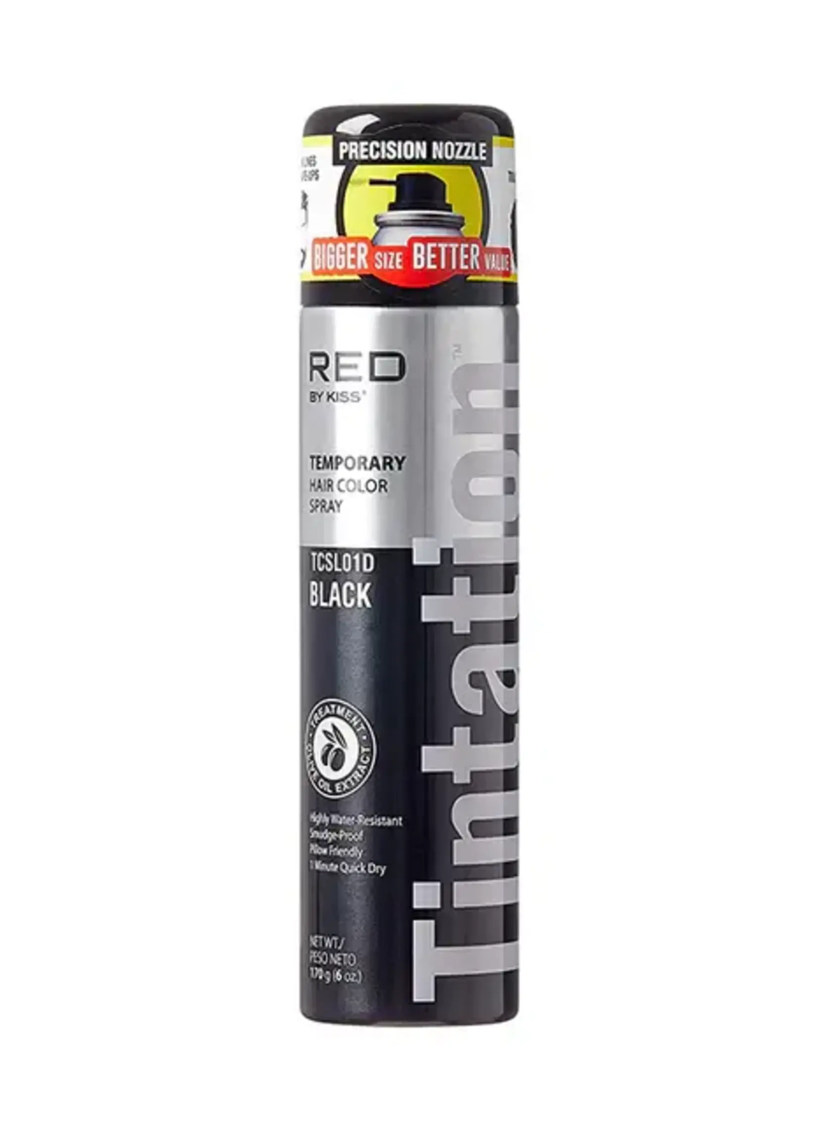 Tintation Temporary Hair Color 6 oz. Spray - Black