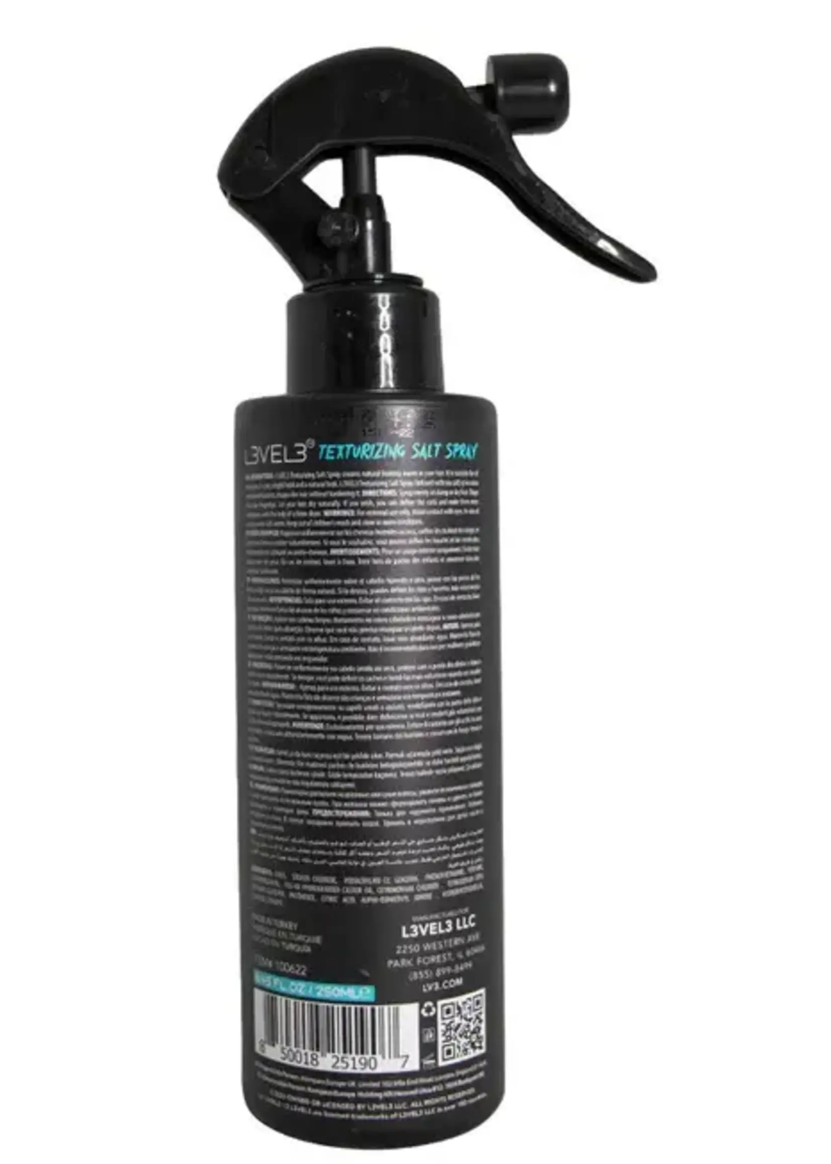 L3VEL 3 L3VEL 3 Sea Salt Texturizing Spray 250ml