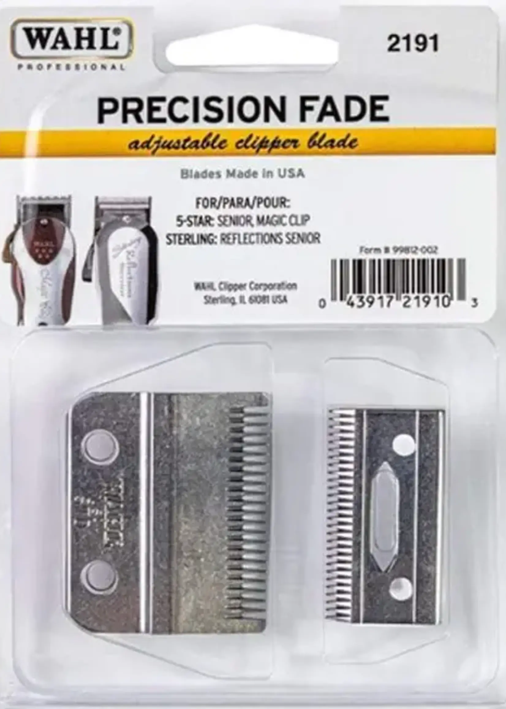 WAHL Wahl Precision Fade Adjustable Clipper Blade #2191