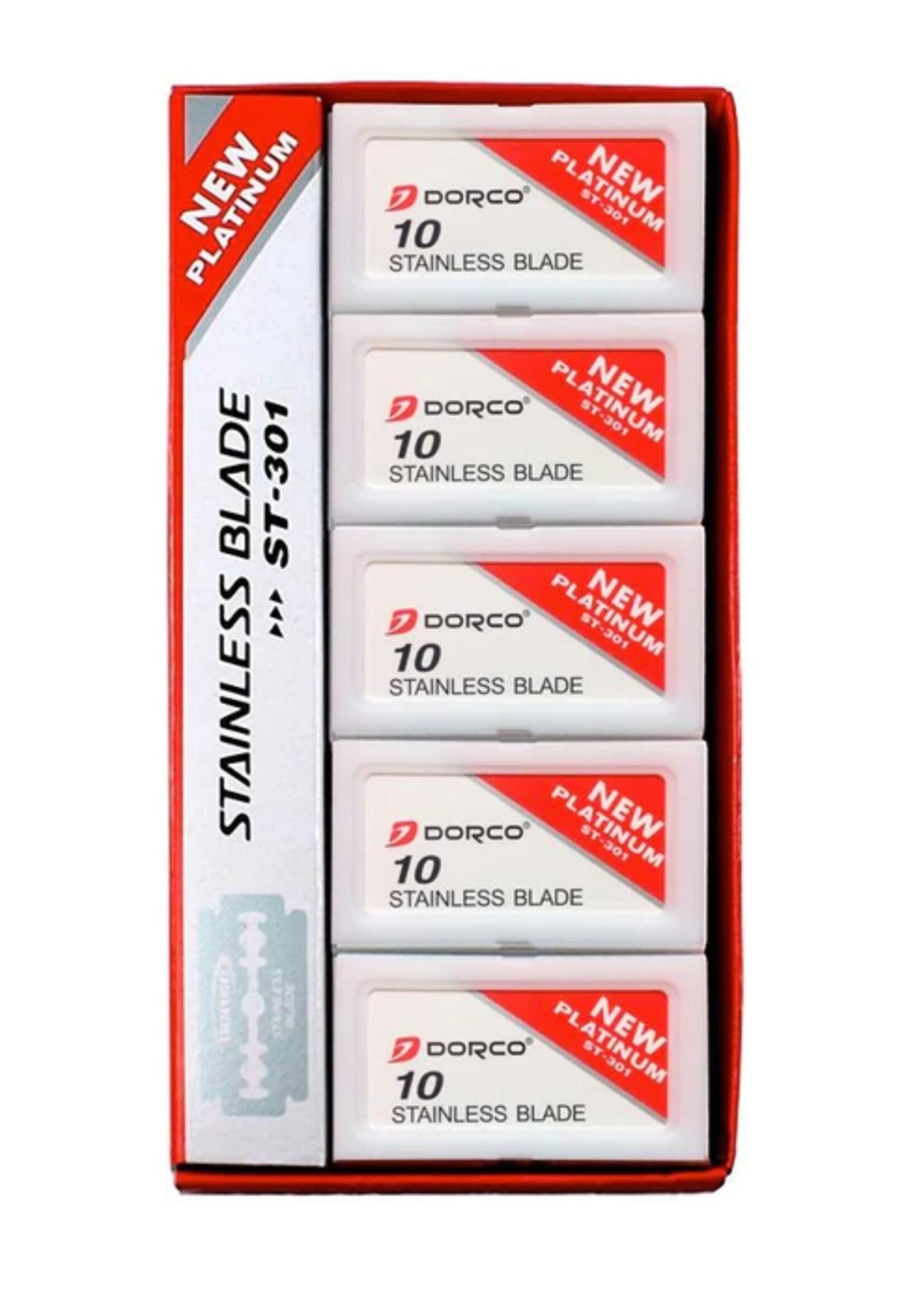 DORCO Dorco Double Edge Blades - Red - 100 Count