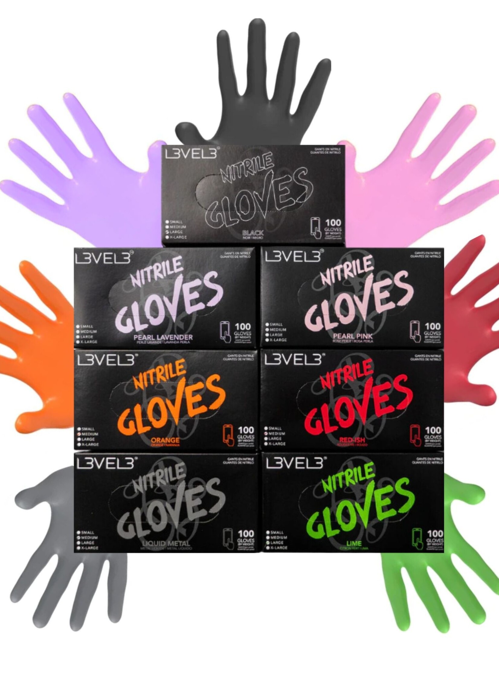 L3VEL 3 L3VEL 3 Professional Nitrile Gloves
