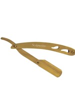 Scalpmaster Barber Razor - Gold