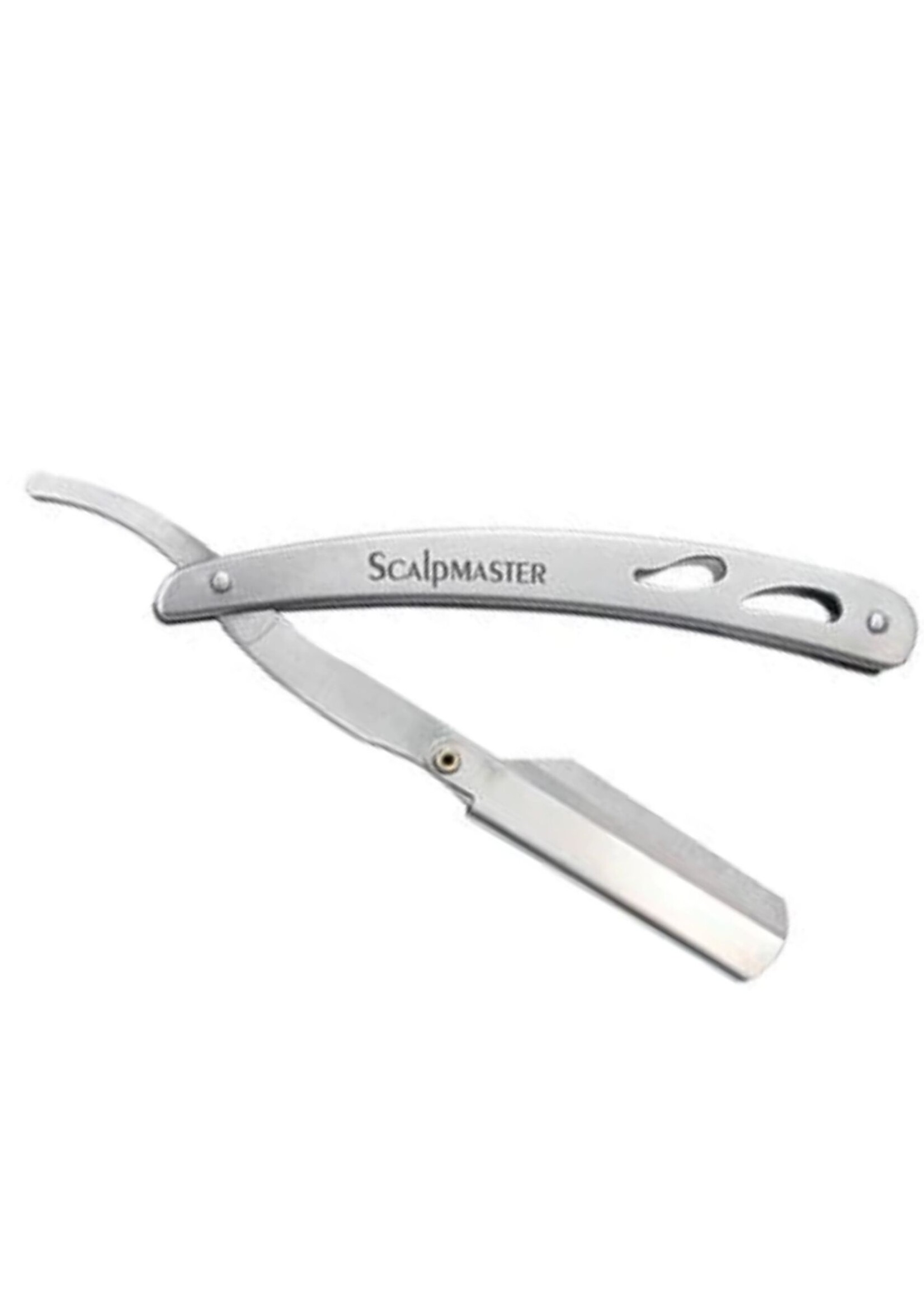 Scalpmaster Barber Razor - Silver