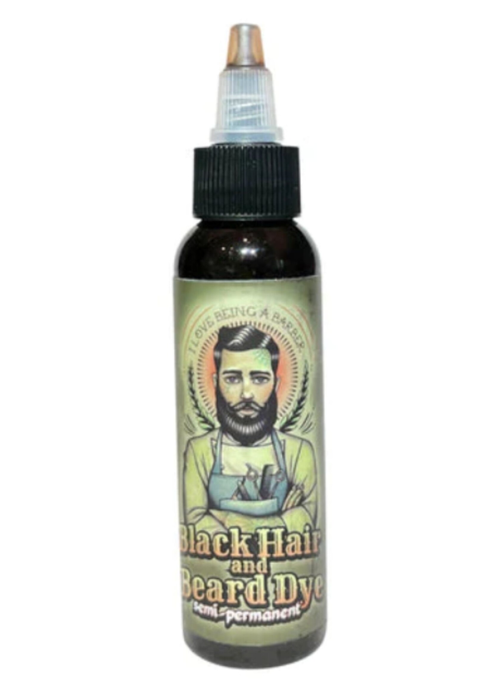 I Love Being A Barber Enhancement Dye - Black