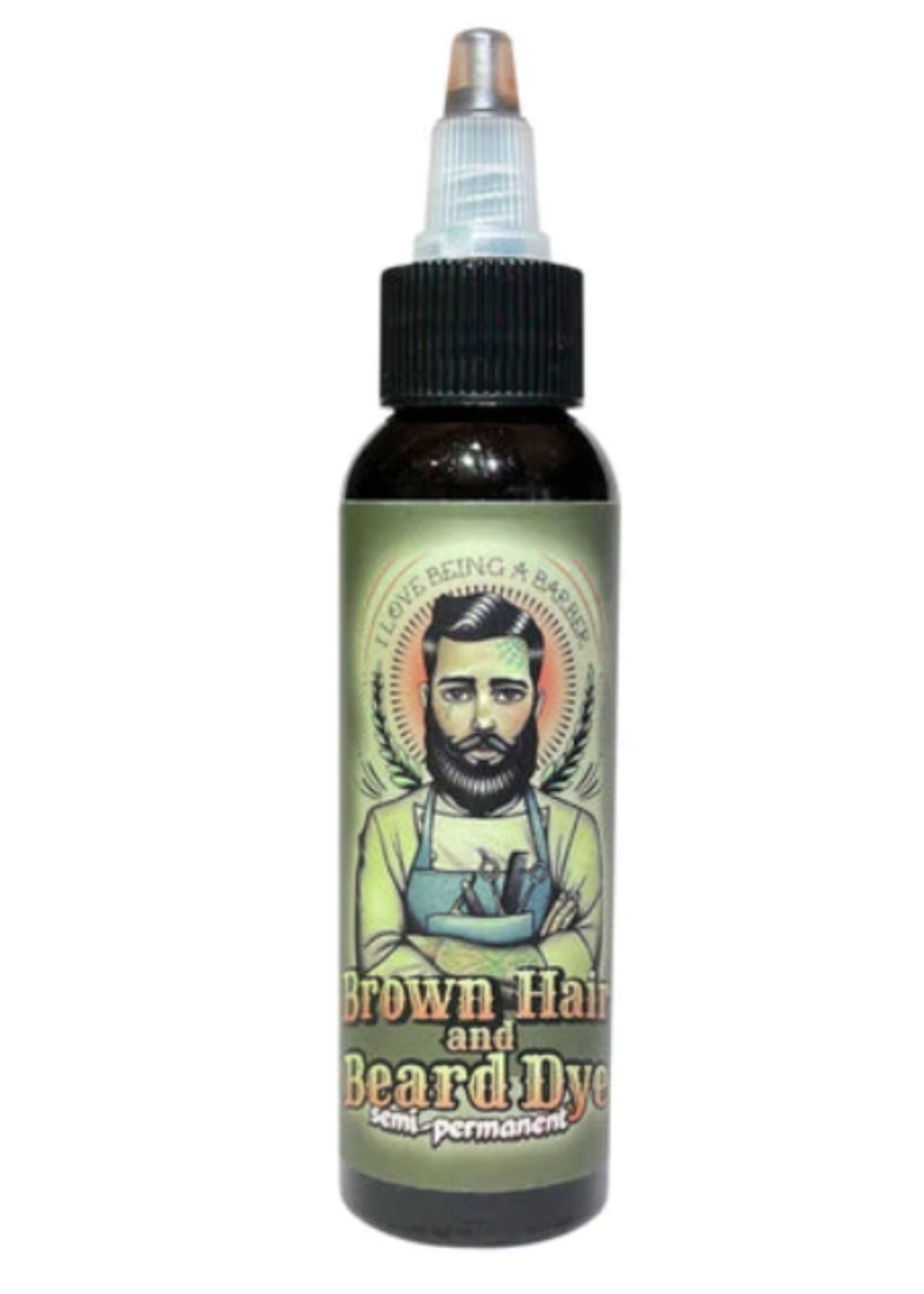 I Love Being A Barber Enhancement Dye - Brown