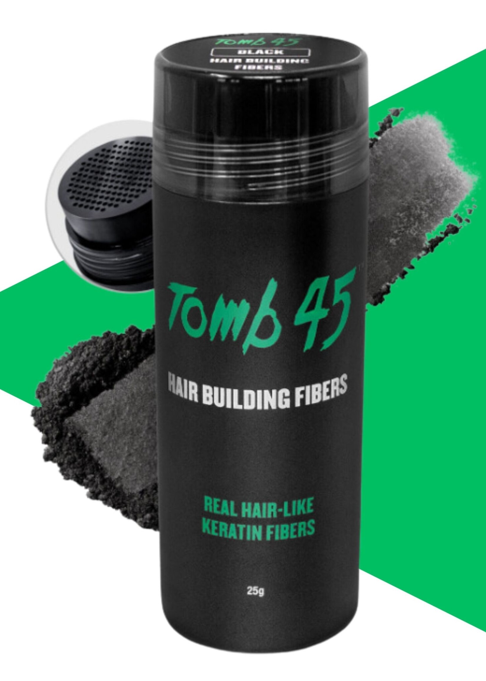 TOMB45 Tomb45 Hair Building Fibers - Black