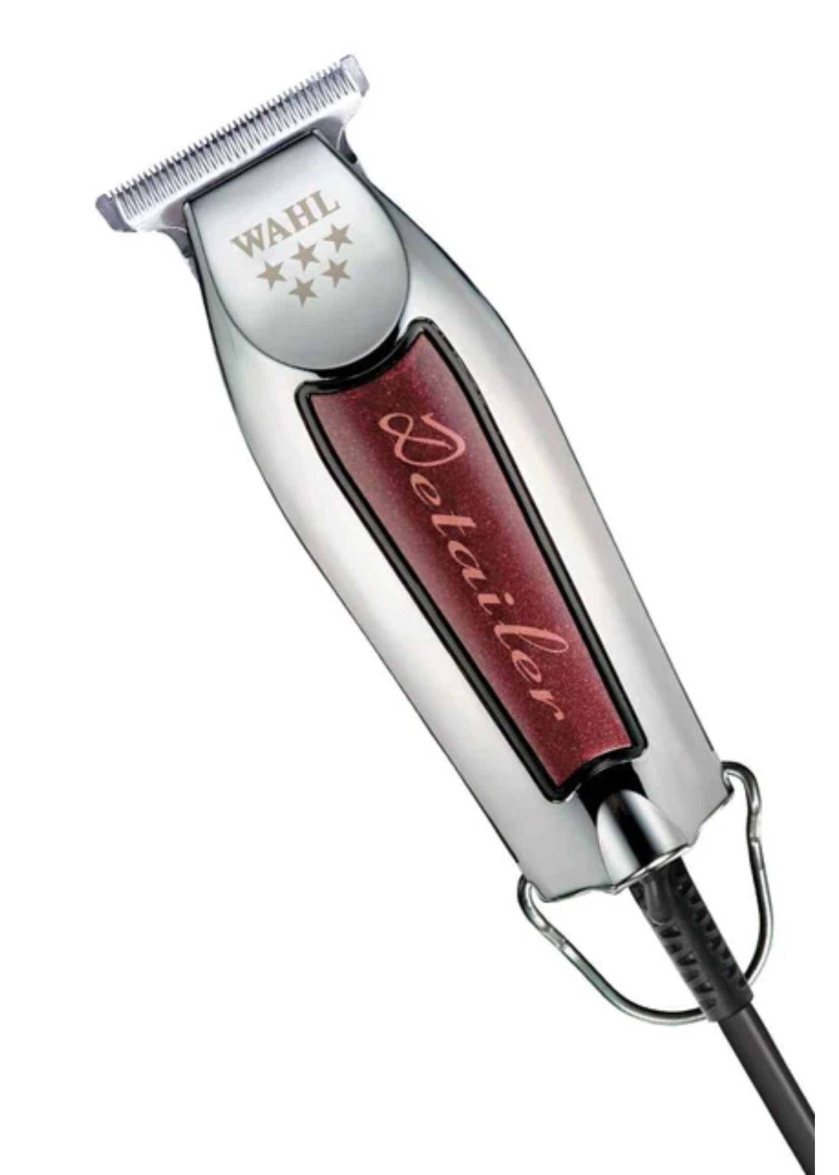 WAHL Wahl 5-Star Detailer Trimmer Corded - Silver & Burgundy