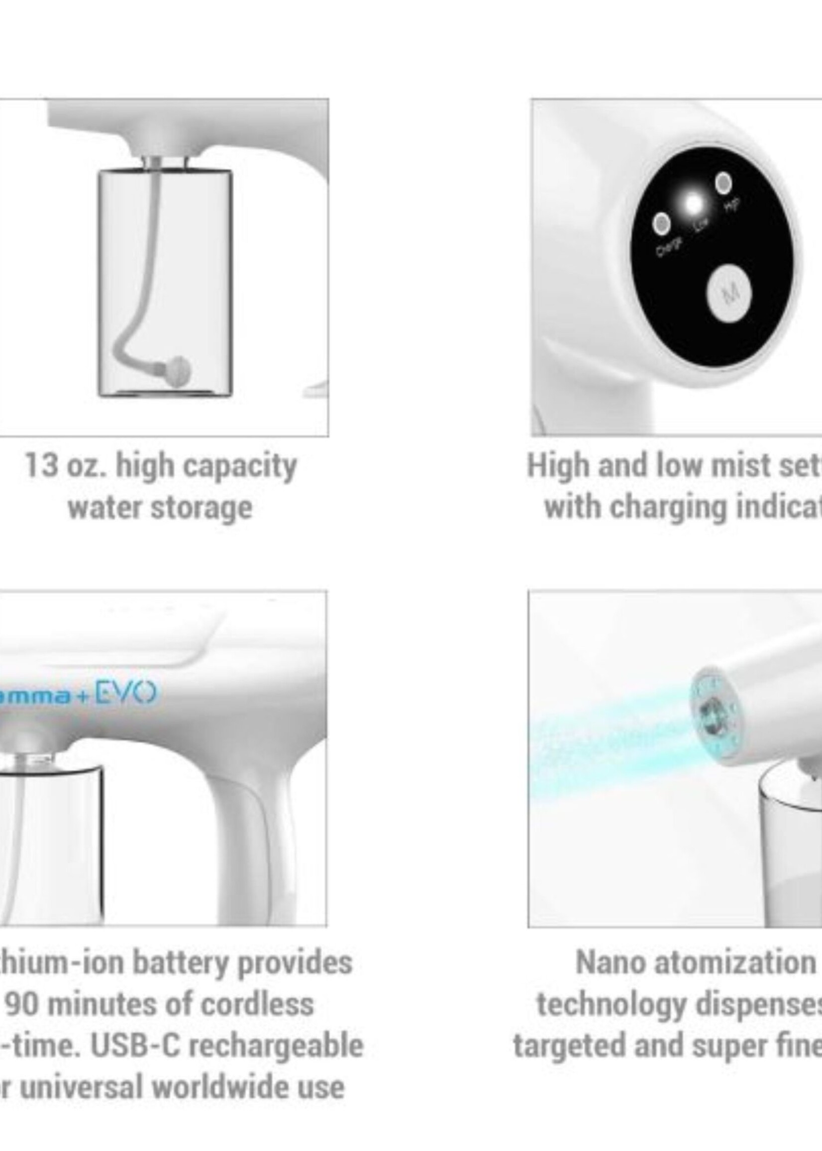 GAMMA Gamma+ Evo Nano Mister Spray System