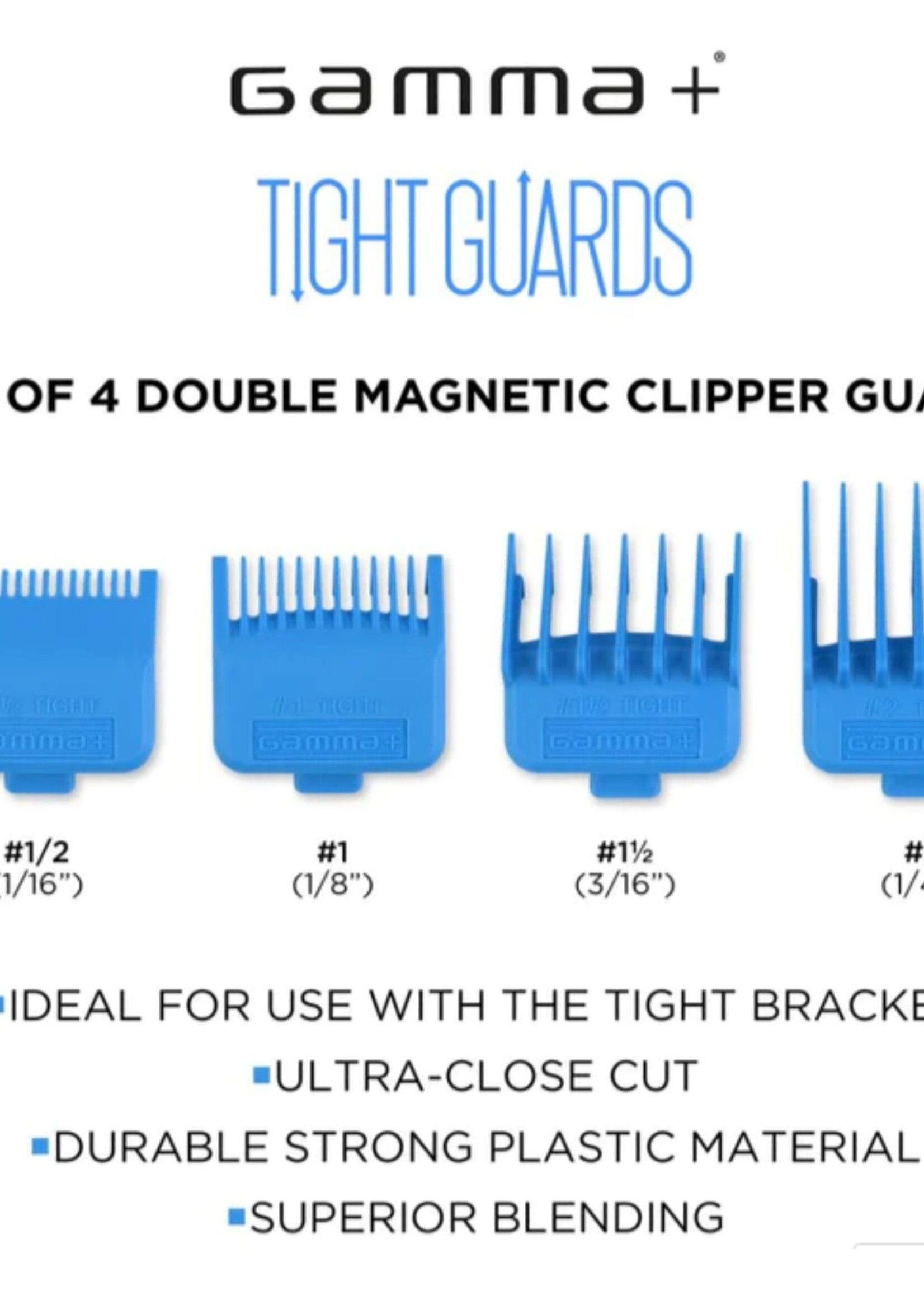 GAMMA Gamma Dub Magnetic Tight Clipper Guards
