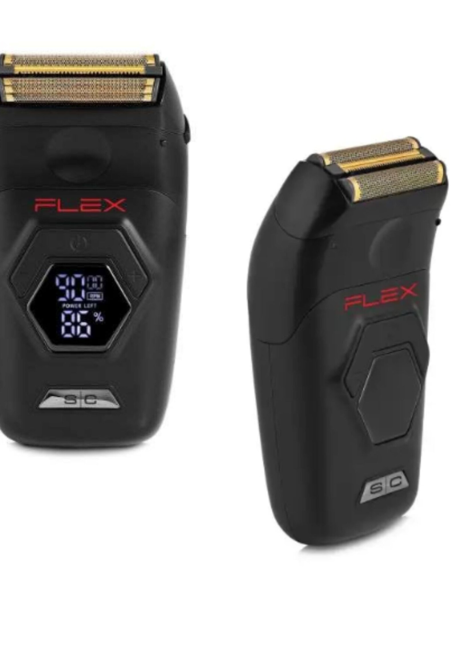 STYLECRAFT StyleCraft Flex Electric Foil Shaver with Super-Torque Motor & Gold Titanium Foils