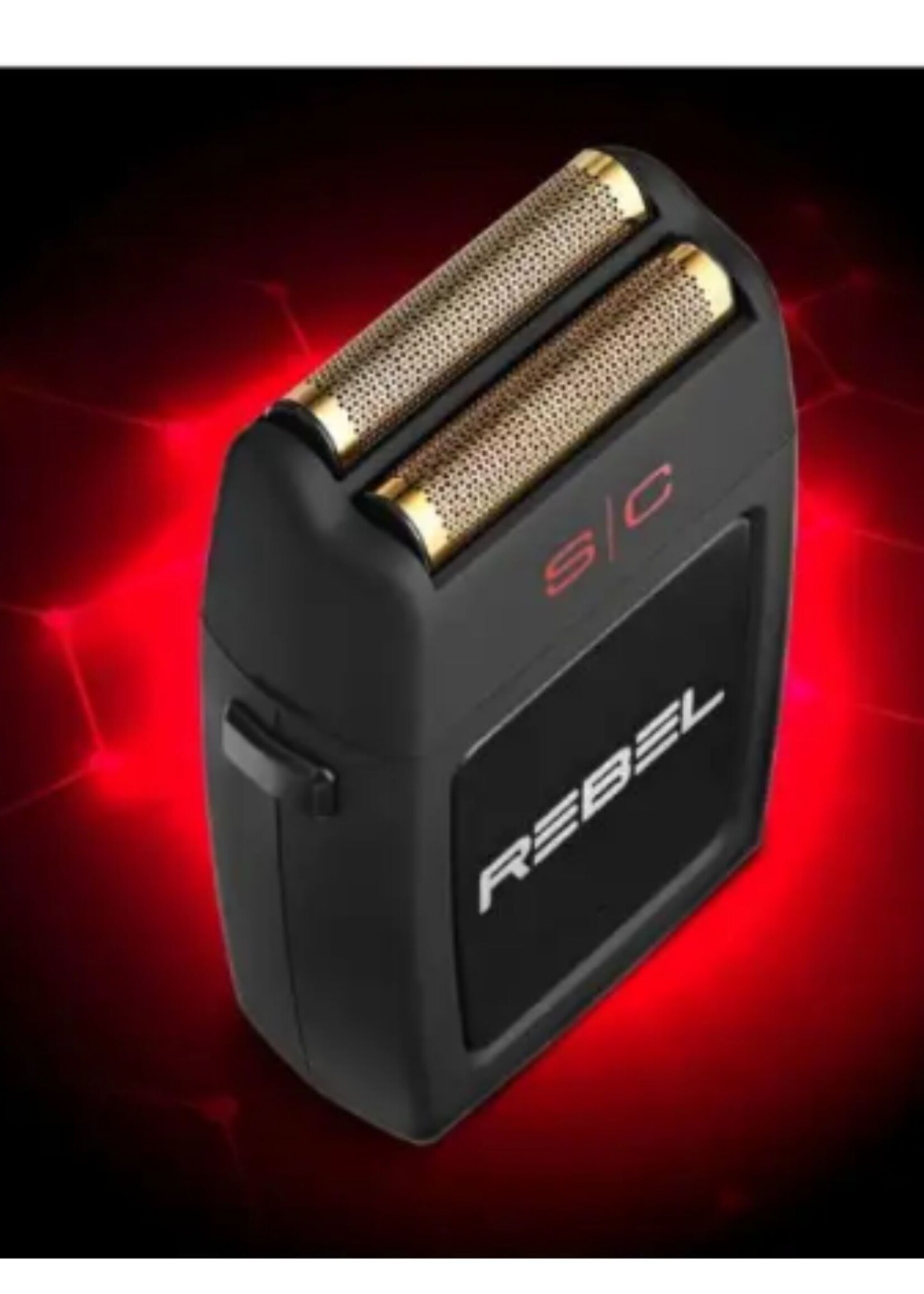 STYLECRAFT StyleCraft Rebel Electric Foil Shaver with Super-Torque Motor & Gold Titanium Foils