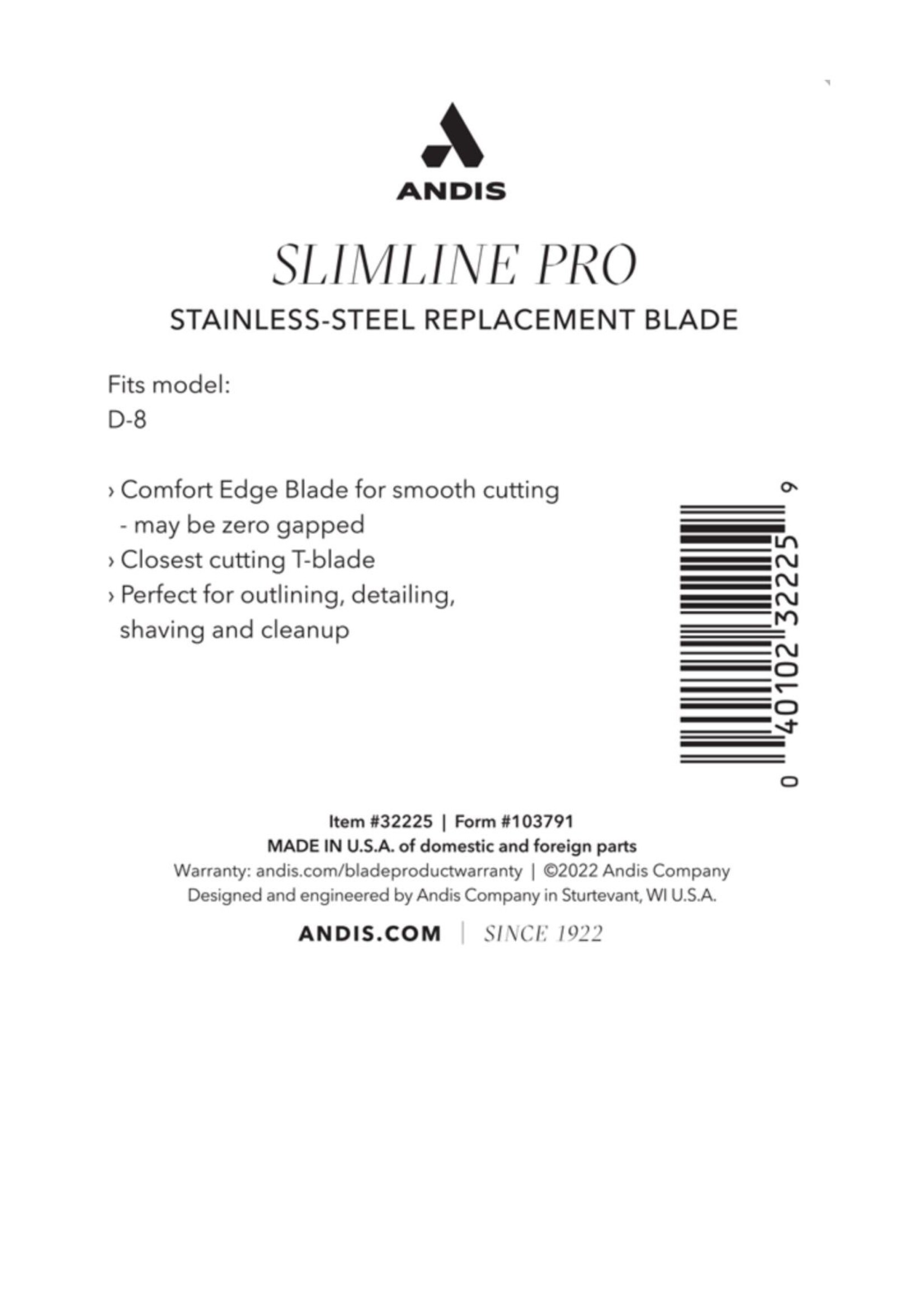 ANDIS Andis Slimline ® Pro Li Trimmer Stainless Steel Replacement Blade