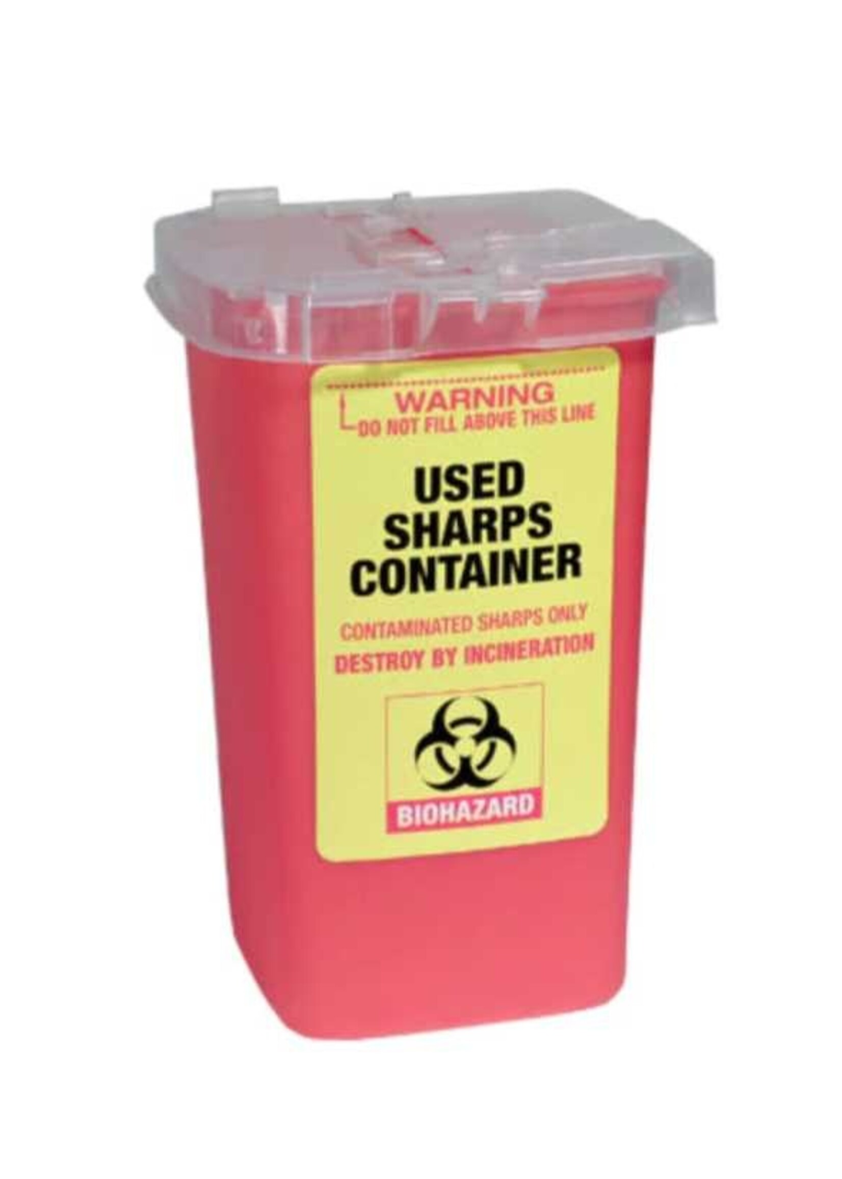 Used Sharps Container