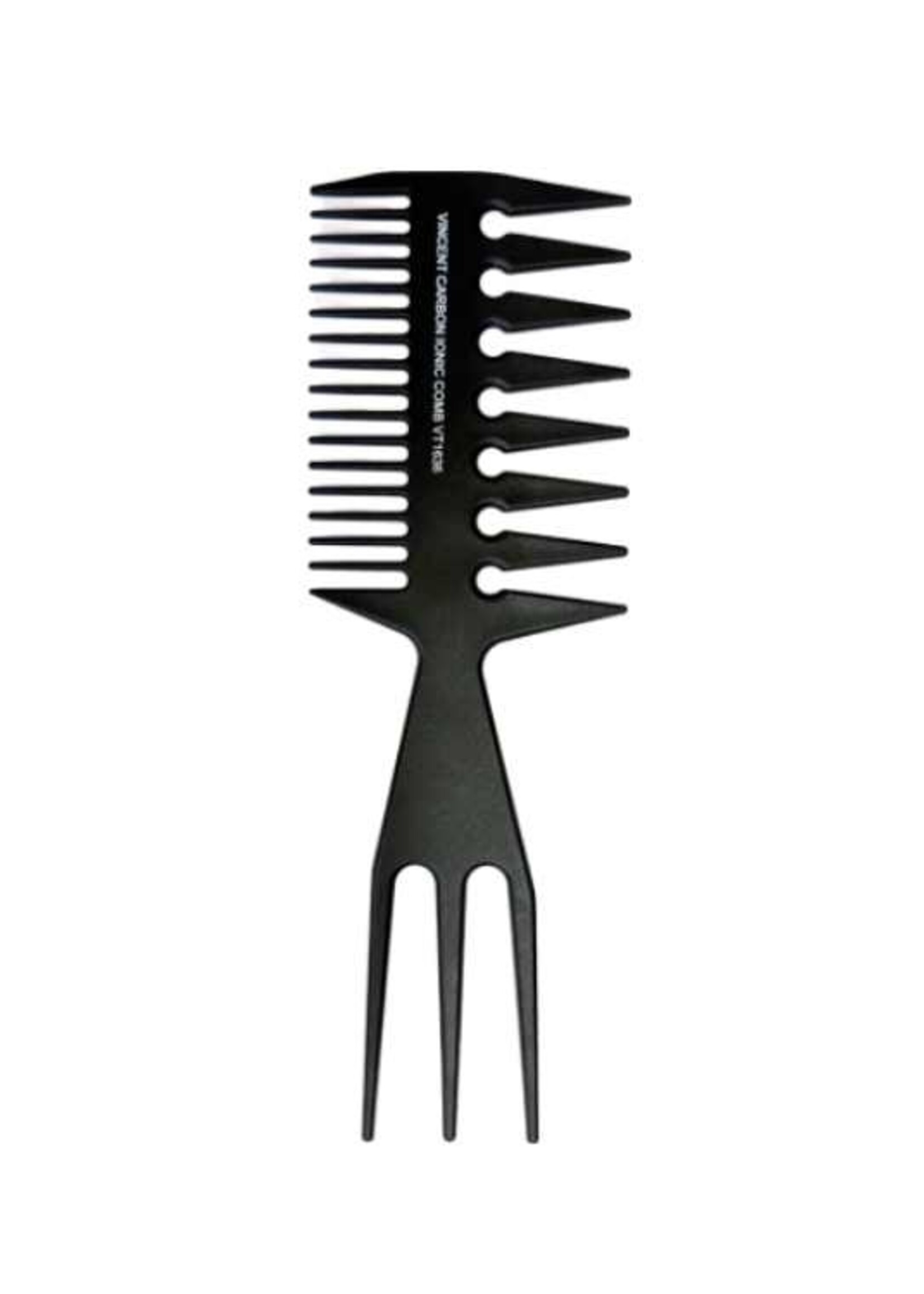 Vincent Carbon Ionic 3 in 1 8-inch Comb
