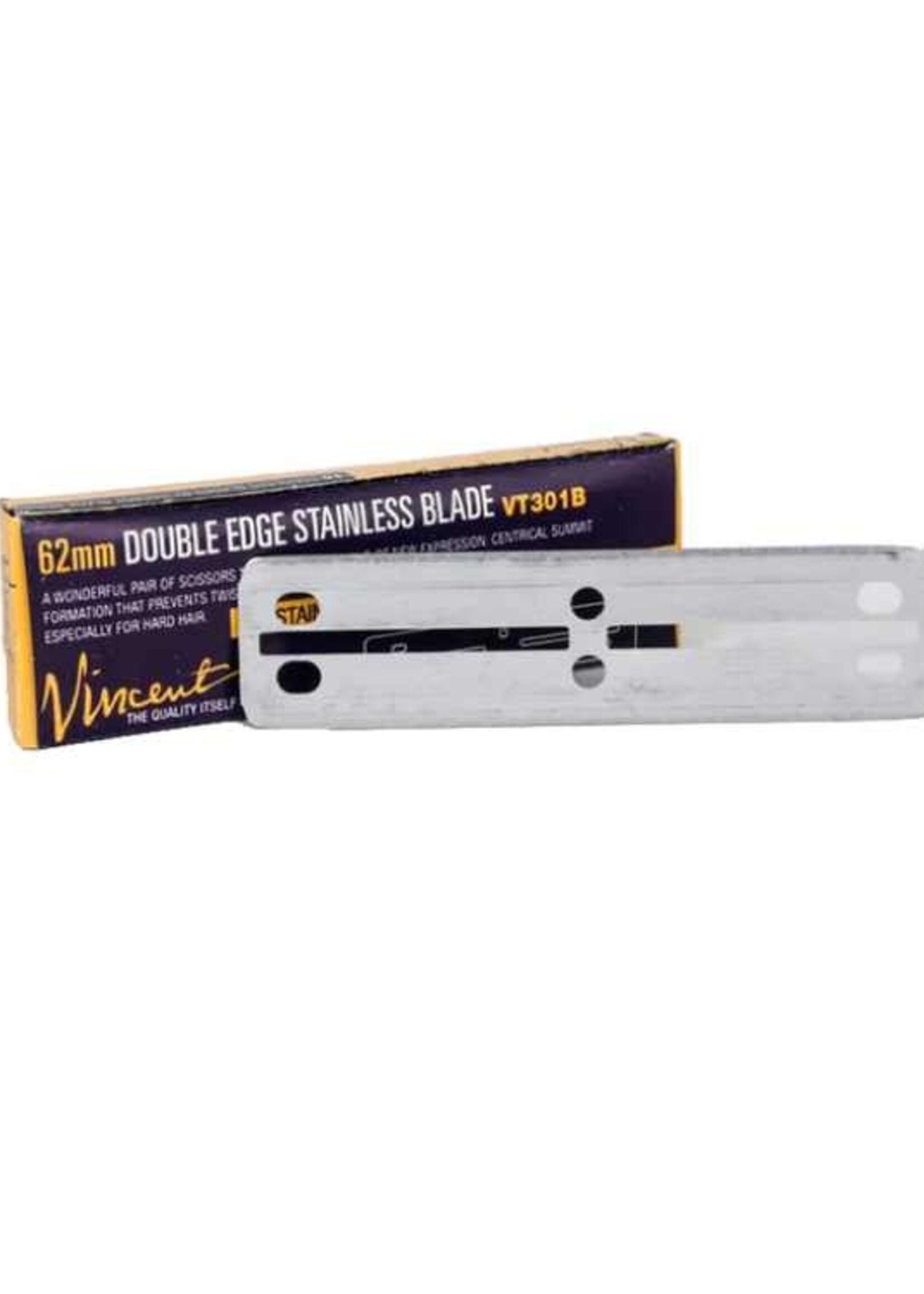 Vincent 62mm Double Edge Blades