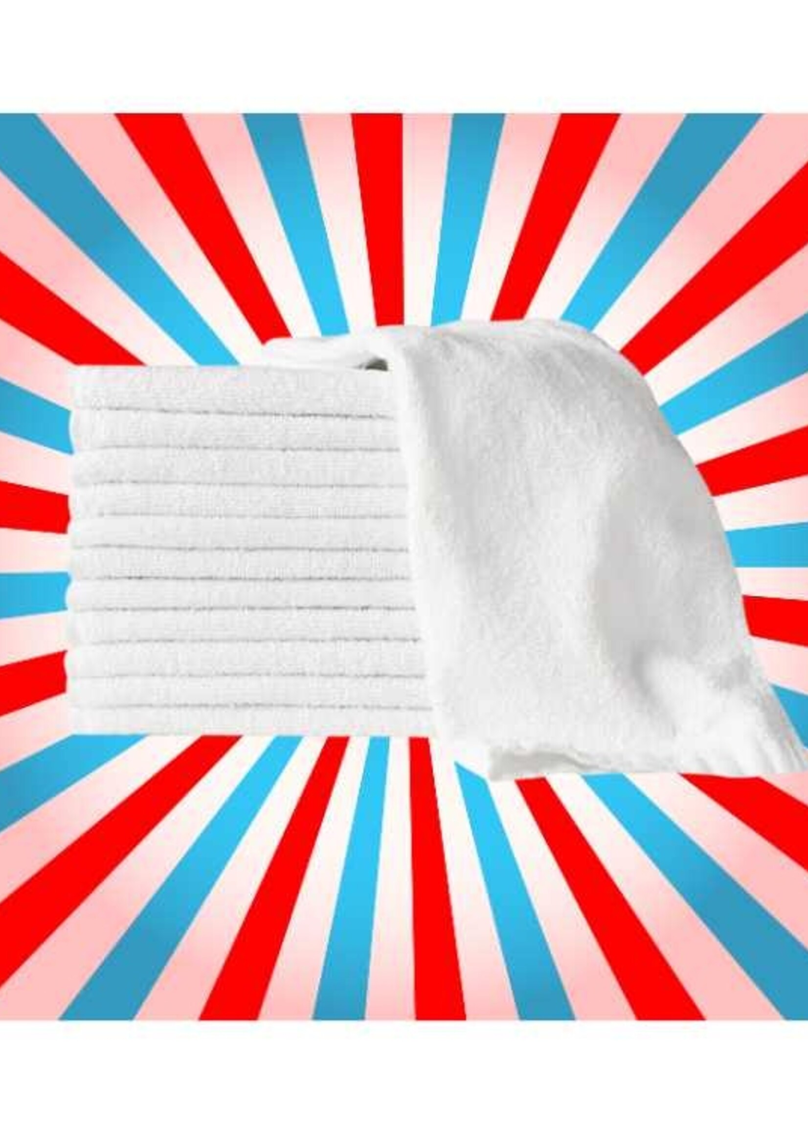 ProTex American Standard White Towels - 12 Pack