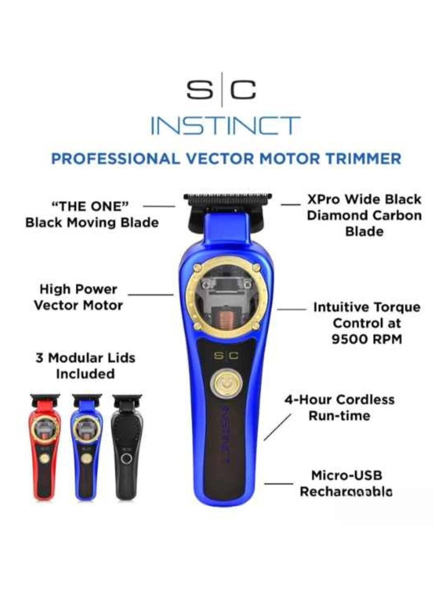 STYLECRAFT StyleCraft Instinct Cordless Trimmer