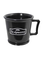 Scalpmaster Rubber Shave Mug - Black