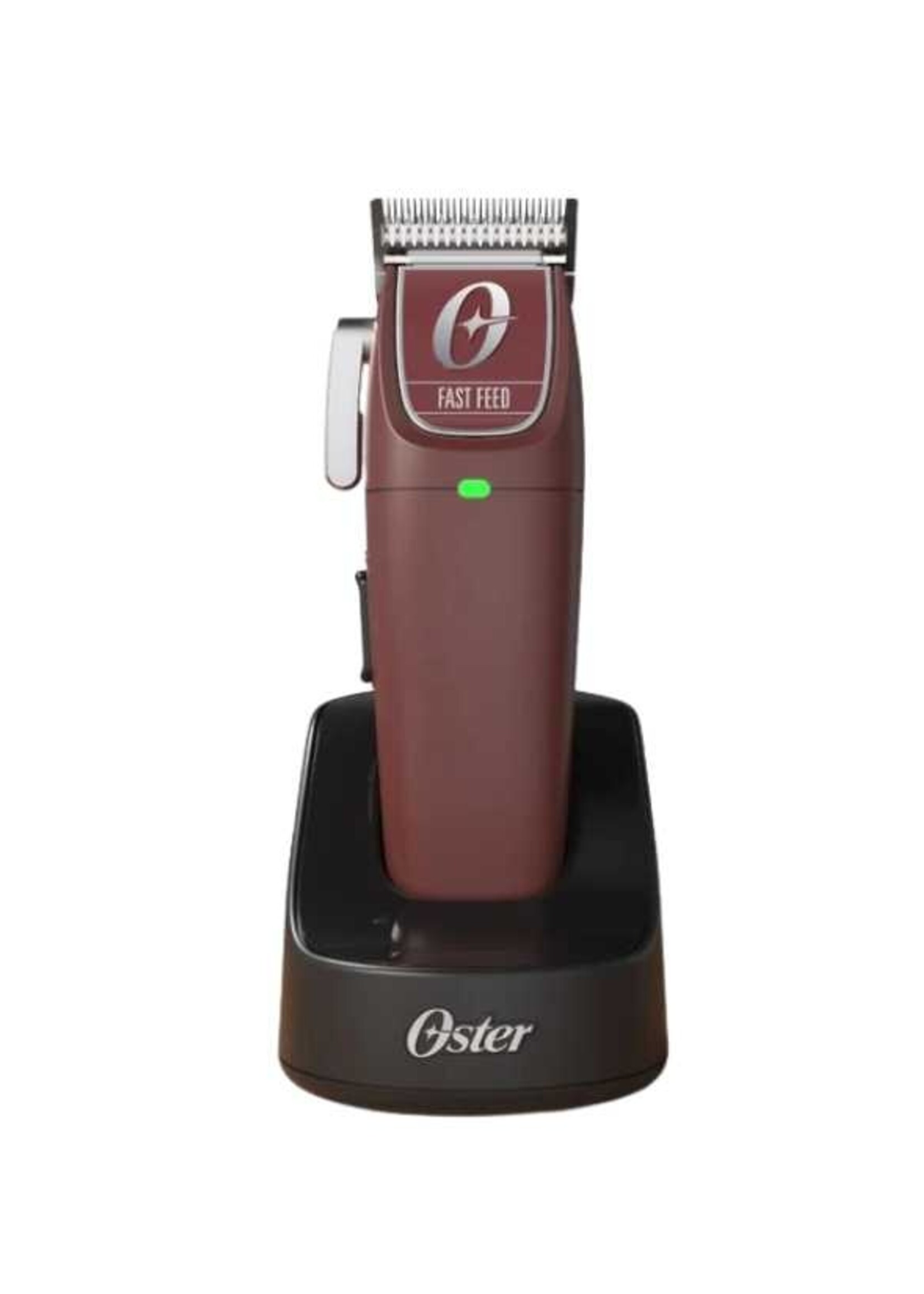 Oster Cordless Fast Feed Clipper - Burgundy