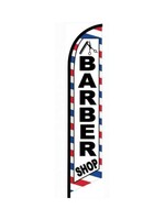 Barber Shop Banner Flag