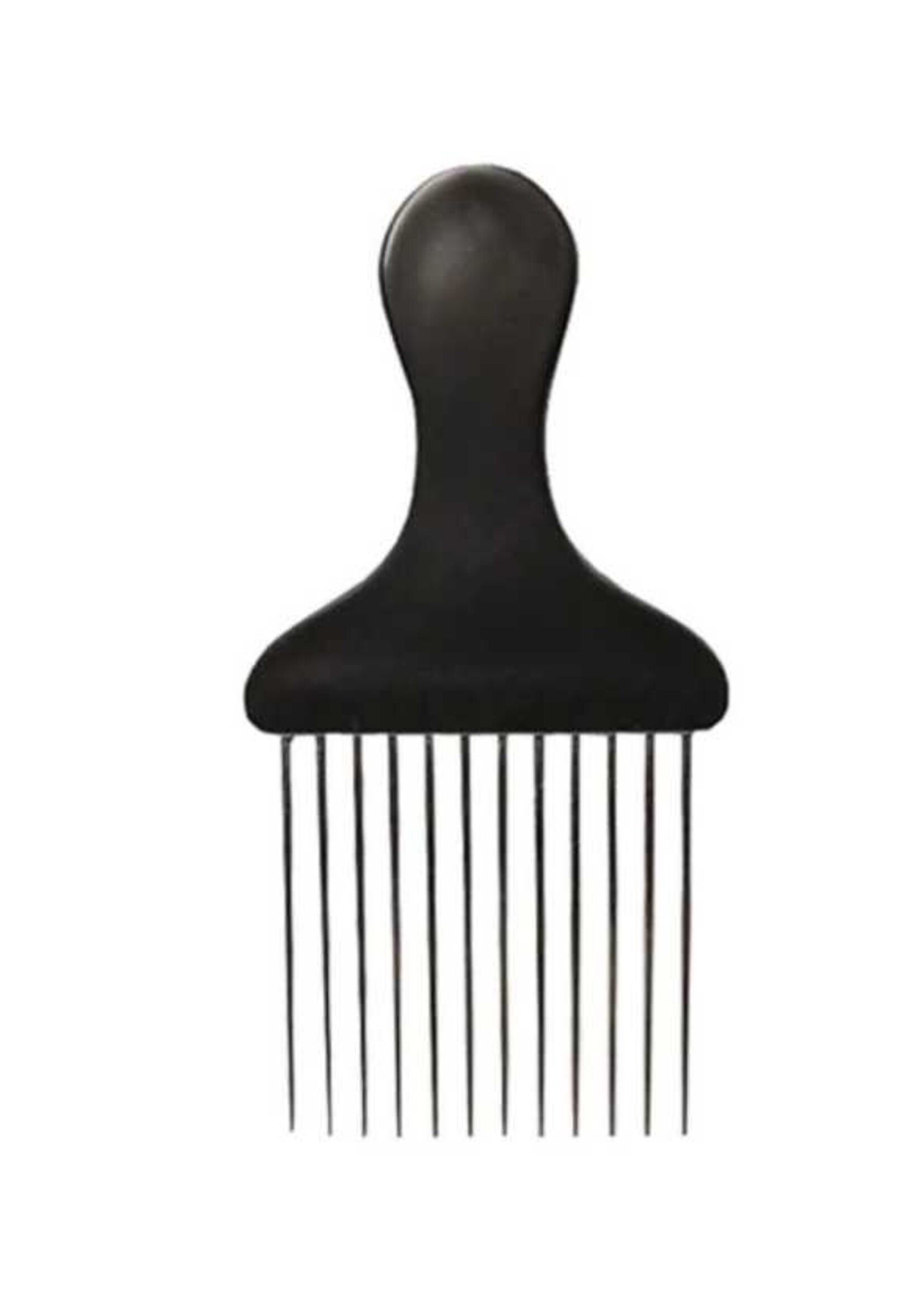 Gold Magic Salon Barber 2 3/4" Metal Hair Pick