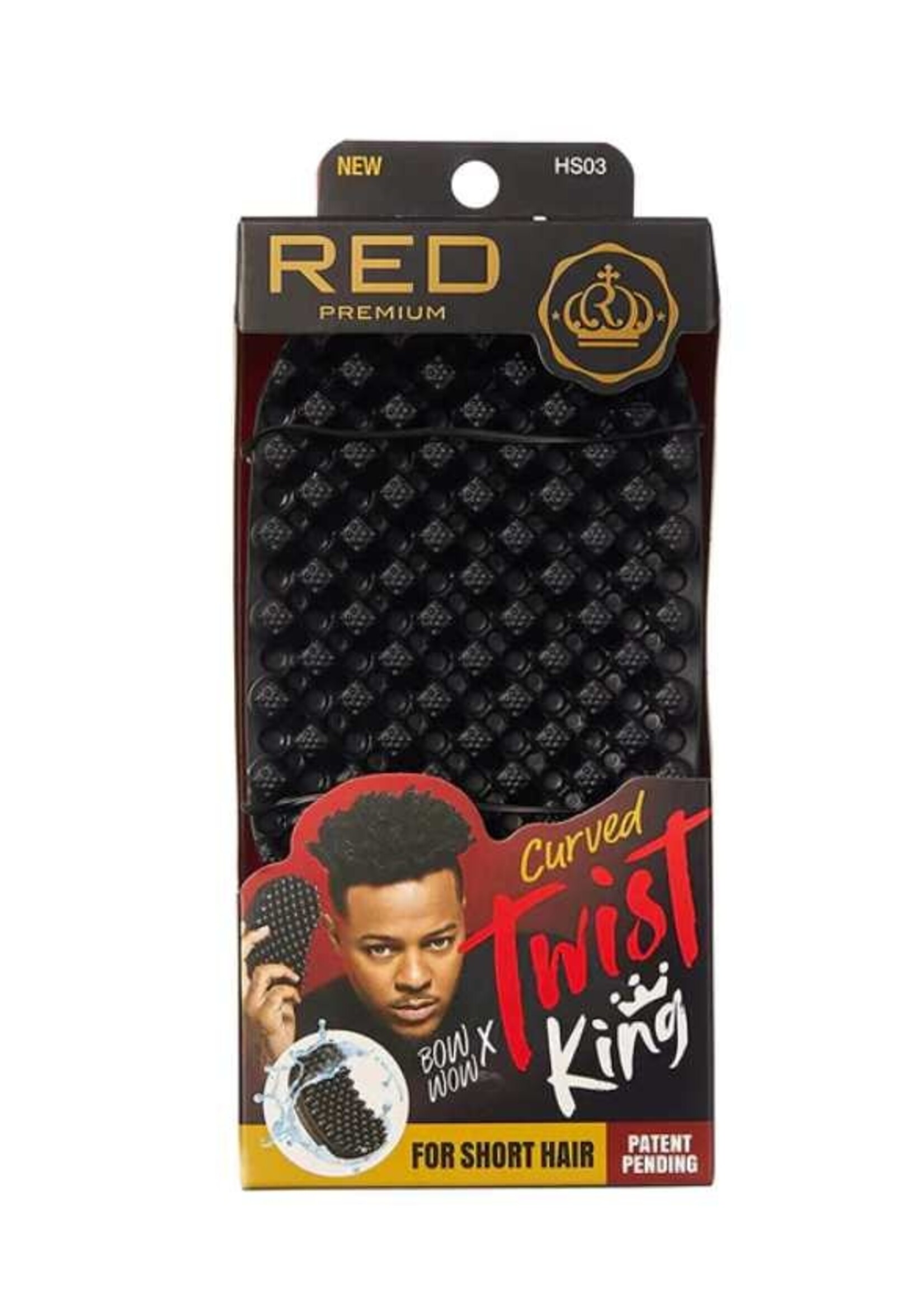 Kiss Bow Wow X Twist King Curved & Dense Comb