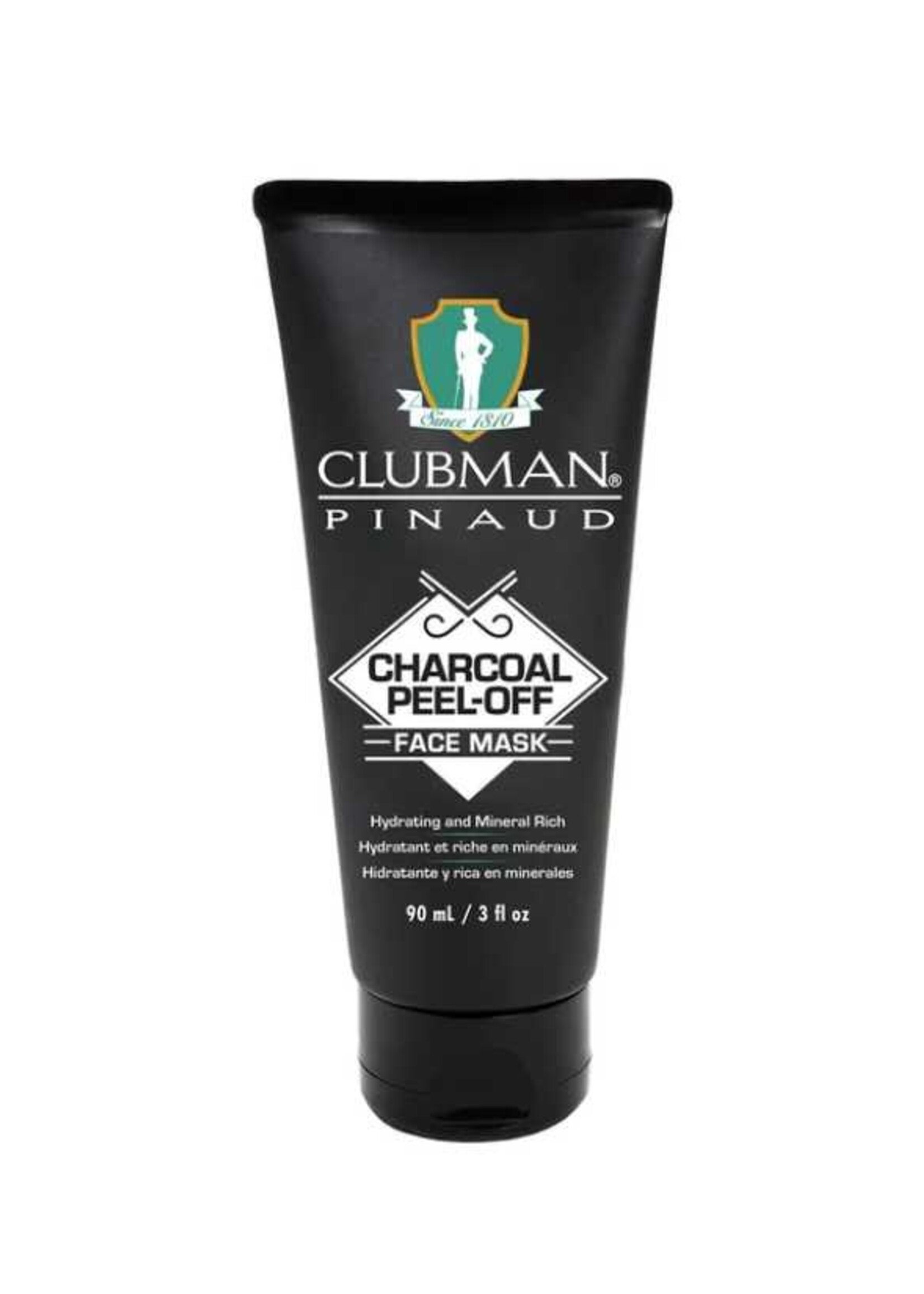 CLUBMAN Clubman Charcoal Peel Off Black Mask - 3oz