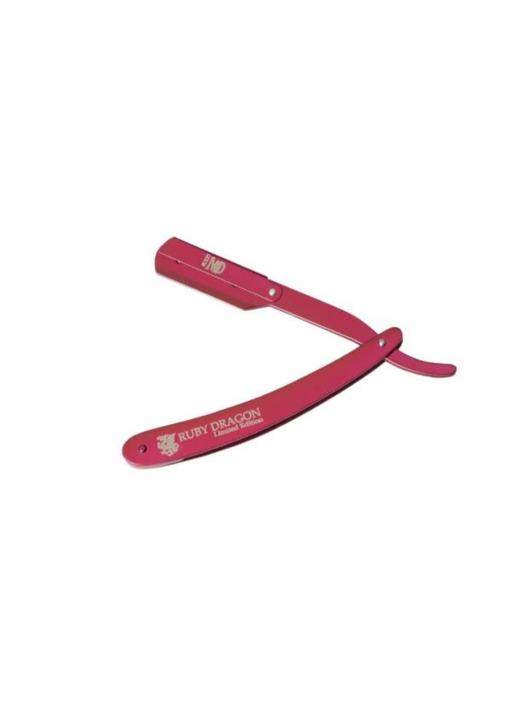 MD Ruby Dragon Straight Razor